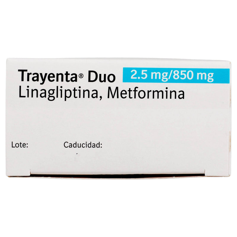 Trayenta Duo 2.5Mg/850Mg Con 30 Tabletas (Linagliptina/Metformina) - WeCare Pharma