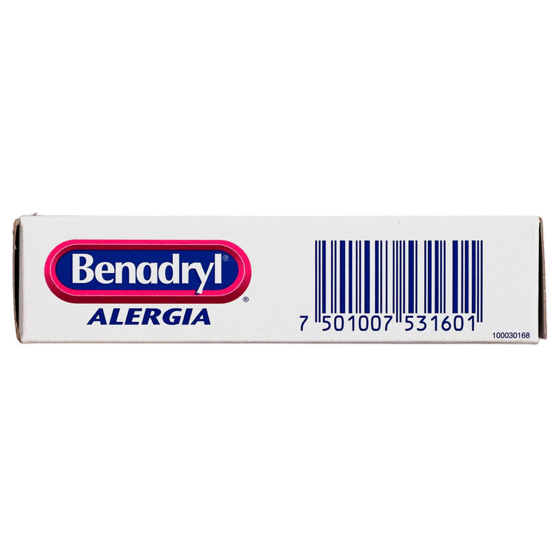 Benadryl 25Mg Con 24 Tabletas (Difenhidramina) - WeCare Pharma