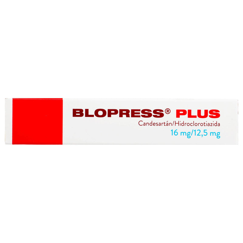 Blopress Plus 16Mg/12.5Mg Con 28 Tabletas (Candesartan/Hidroclorotiazida) - WeCare Pharma
