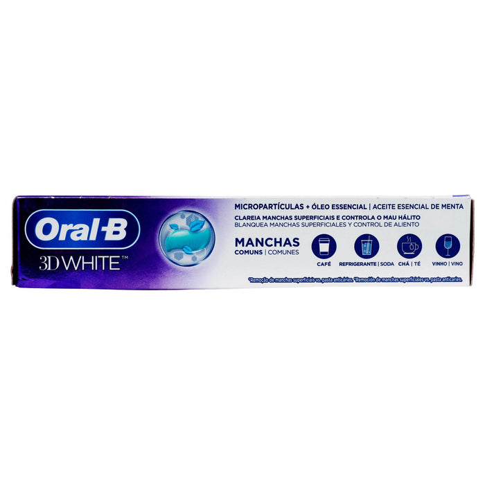 Pasta Dental Oral B Glamorous White 67Ml - WeCare Pharma