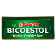 Broncolin Bicoestol Pastillas 2.5G Con 16 Limon (Eucaliptus Globulus/Gnaphalium/Sambucus Nigra) - WeCare Pharma