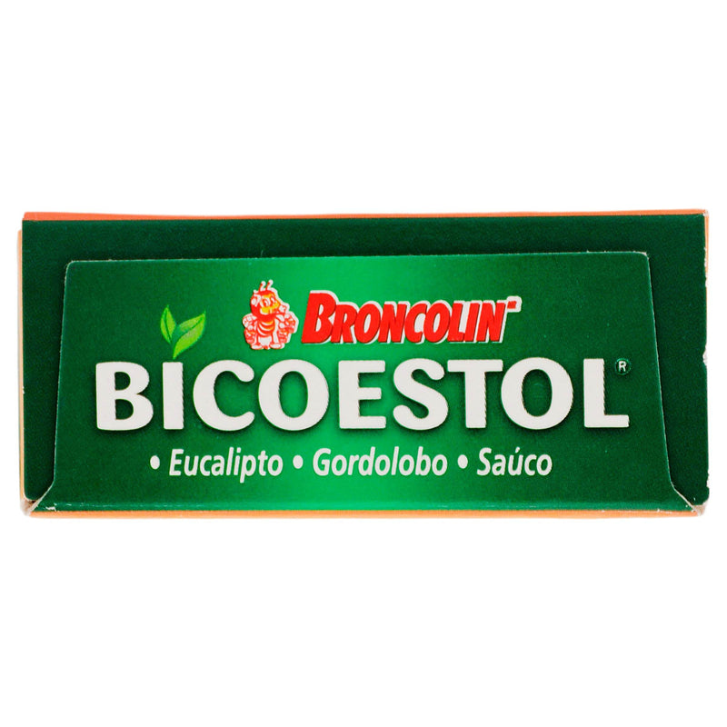 Broncolin Bicoestol Pastillas 2.5G Con 16 Limon (Eucaliptus Globulus/Gnaphalium/Sambucus Nigra) - WeCare Pharma