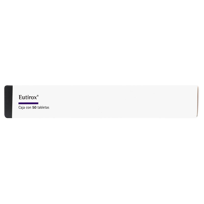 Eutirox 50Mcg Con 50 Tabletas (Levotiroxina Sodica) - WeCare Pharma