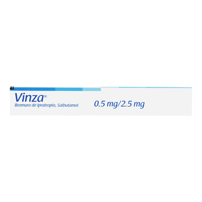 Vinza Neb 0.5Mg/2.5Mg 2.5Ml Con 10 Ampulas (Bromuro De Ipratropio/Salbutamol) - WeCare Pharma