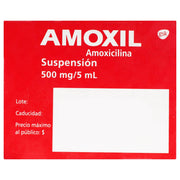 Amoxil Suspensión 500Mg/5Ml 75Ml (Amoxicilina) - WeCare Pharma
