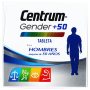 Centrum Gender +50 Hombres Con 60 Tabletas - WeCare Pharma