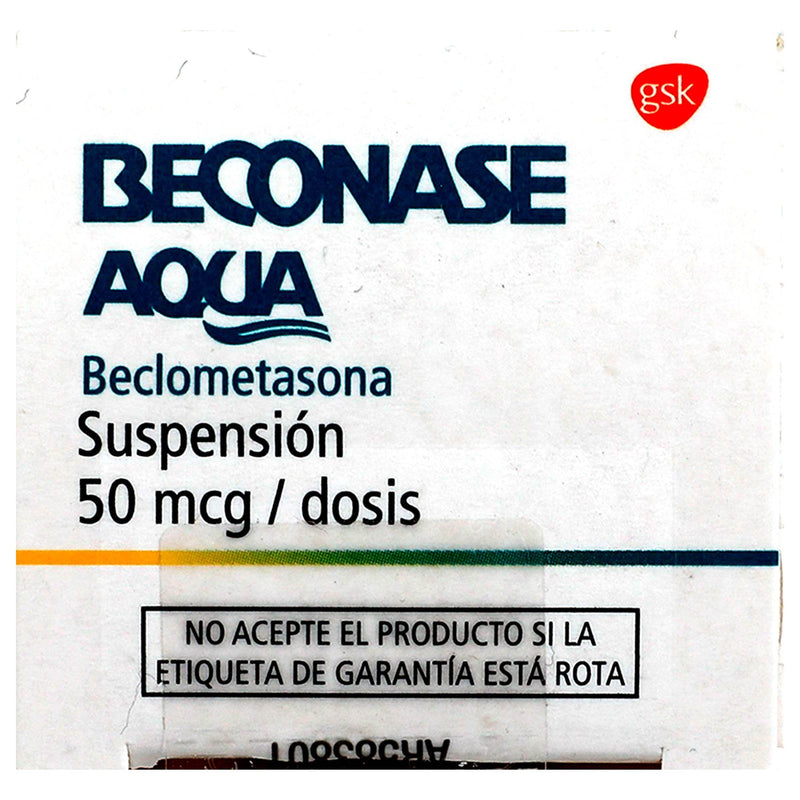 Beconase Aqua Suspensión 50Mcg 200D (Beclometasona) - WeCare Pharma