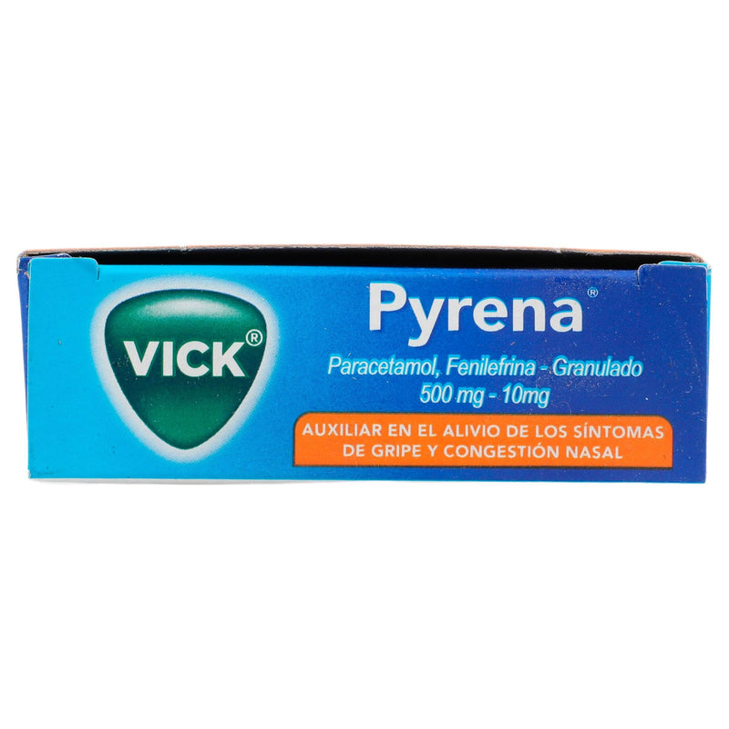 Vick Pyrena Sobres 500Mg/10Mg 5G Con 5 (Paracetamol/Fenilefrina) - WeCare Pharma