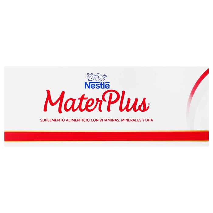Mater Plus 1.13G Con 30 Capsulas (Vitaminas Y Minerales/Dha) - WeCare Pharma