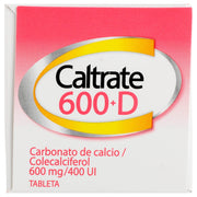 Caltrate 600+D 600Mg/400Unid Con 60 Tabletas (Carbonato De Calcio/Colecalciferol) - WeCare Pharma