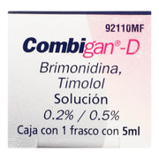 Combigan-D Gotas 0.2%/0.5% Frasco 5Ml (Brimodinina/Timolol) - WeCare Pharma
