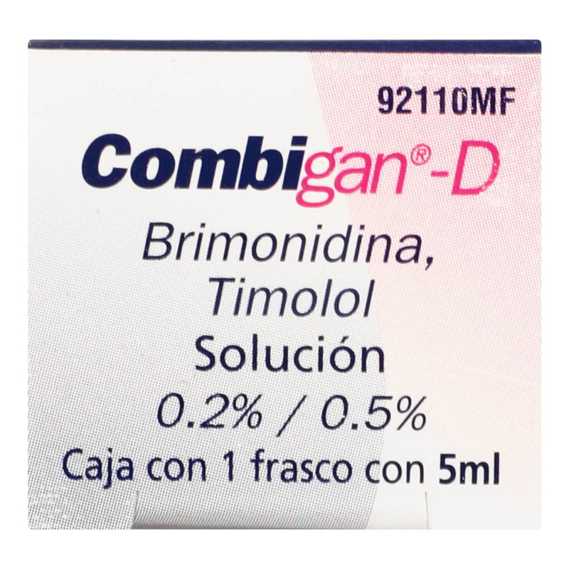 Combigan-D Gotas 0.2%/0.5% Frasco 5Ml (Brimodinina/Timolol) - WeCare Pharma