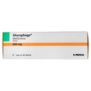Glucophage 500Mg Con 60 Tabletas (Metformina) - WeCare Pharma