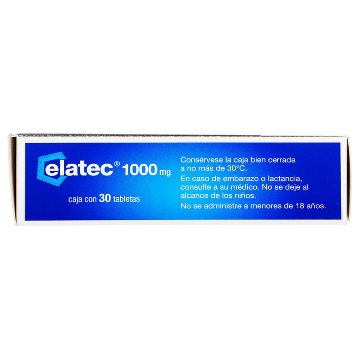 Elatec 1000Mg Con 30 Tabletas (Diosmina/Hesperidina) - WeCare Pharma