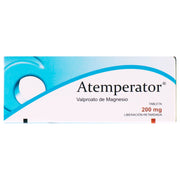 Atemperator 200Mg Con 40 Tabletas (Valproato De Magnesio) - WeCare Pharma