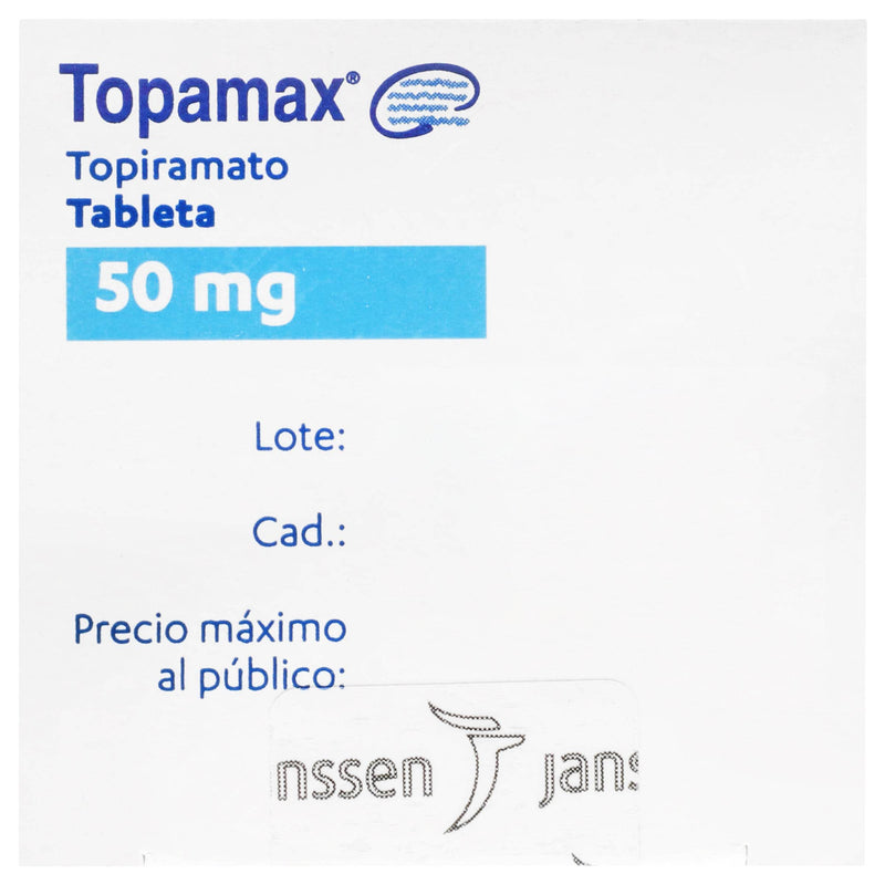 Topamax 50Mg Con 20 Tabletas (Topiramato) - WeCare Pharma