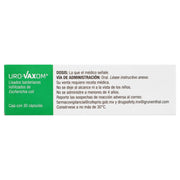 Uro-Vaxom 6Mg Con 30 Capsulas (Lisados Bacterianos E Coli) - WeCare Pharma