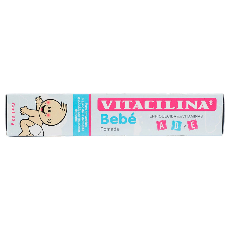 Vitacilina Bebe Pomada 25G 50G (Vitamina A,D,E/Oxido De Zinc) - WeCare Pharma