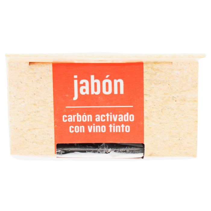 Jabon Bamboo Vino Tinto Y Carbon Activado - WeCare Pharma