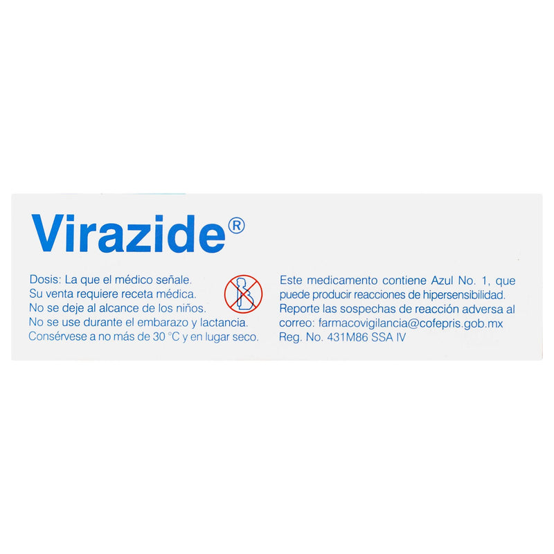 Virazide 400Mg Con 18 Capsulas (Ribavirina) - WeCare Pharma