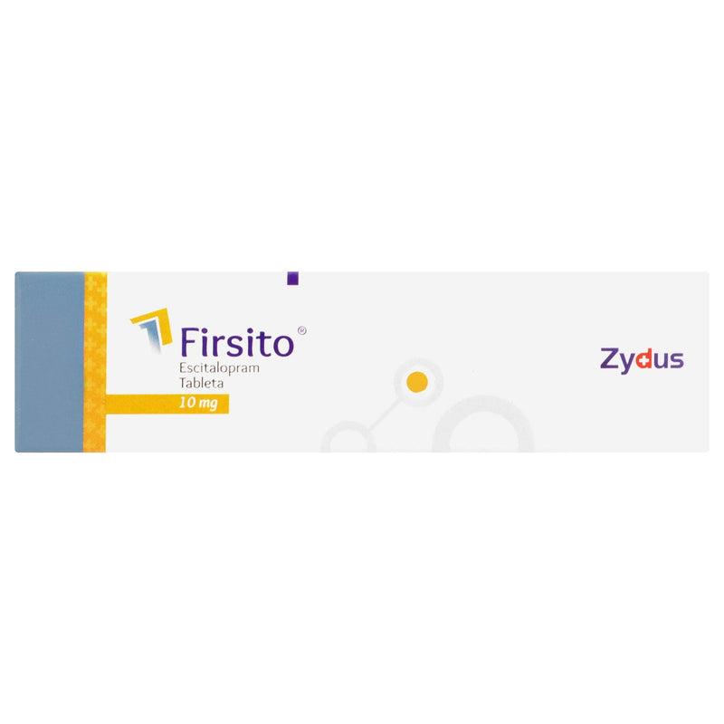 Firsito 10Mg Con 28 Tabletas (Escitalopram) - WeCare Pharma
