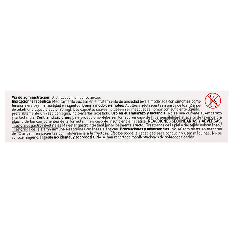Lasea 80Mg Con 28 Capsulas (Lavandula Angustofilia) - WeCare Pharma