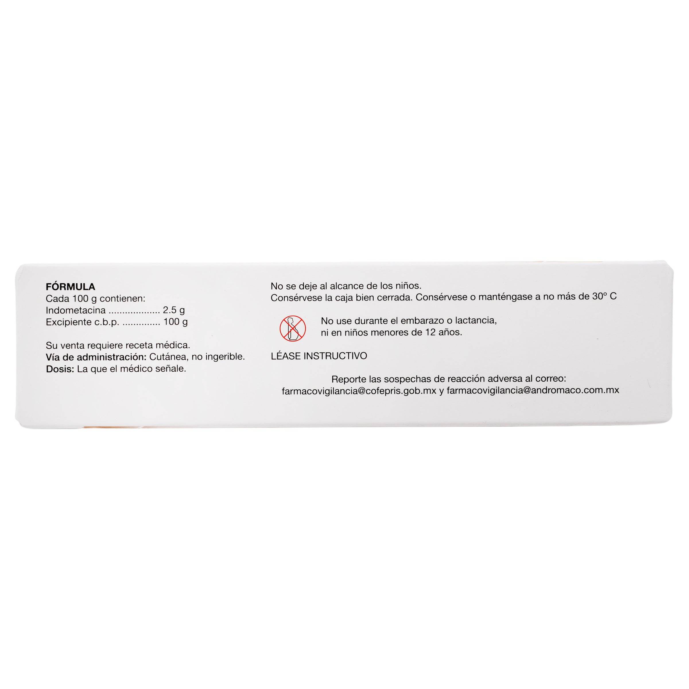 Indaflex Crema 2.5% 60G (Indometacina) — WeCare Pharma