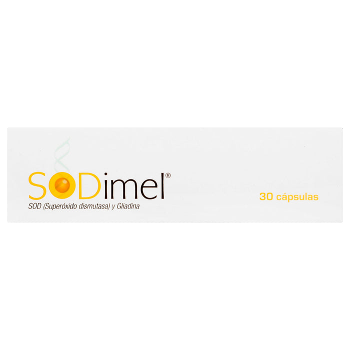 Sodimel Con 30 Capsulas (Superoxido Dismutasa) 5 - 7502002460965