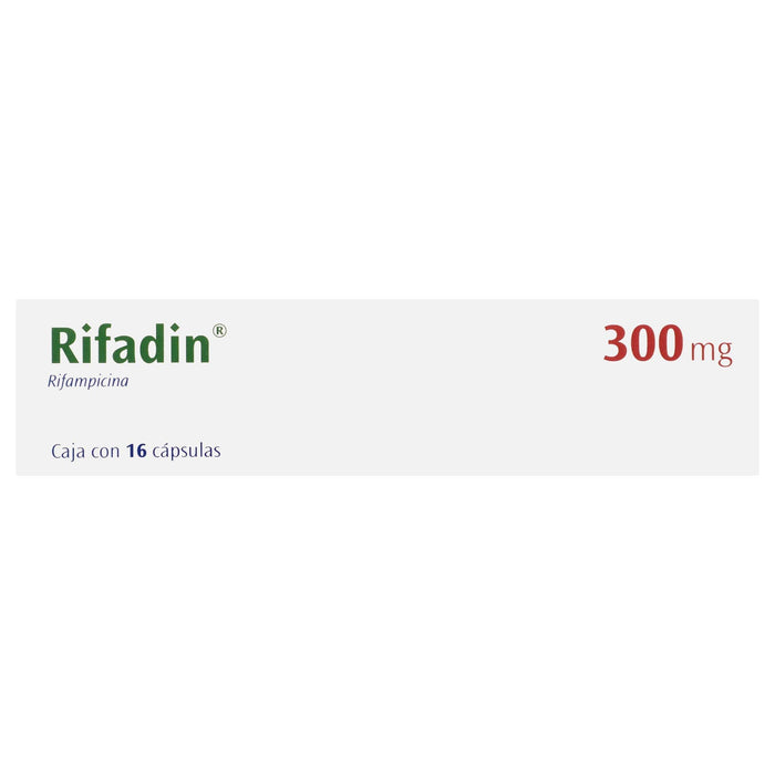 Rifadin 300Mg Con 16 Capsulas (Rifampicina) - WeCare Pharma