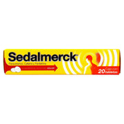 Sedalmerck 500Mg/50Mg/5Mg Con 20 Tabletas (Paracetamol/Cafeina/Fenilefrina) - WeCare Pharma