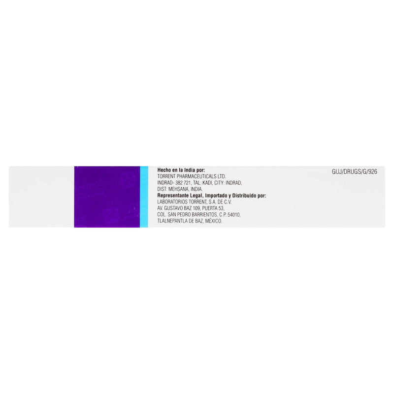 Torlamo Dt (Lamotrigina) Tabletas 100Mg Con 30 - WeCare Pharma