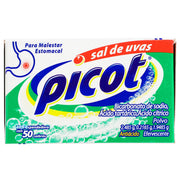 Sal De Uvas Picot Sobres 2.48G/0.21G/1.94G Con 50 (Bicarbonato/Ac Tartarico/Ac Citrico) - WeCare Pharma