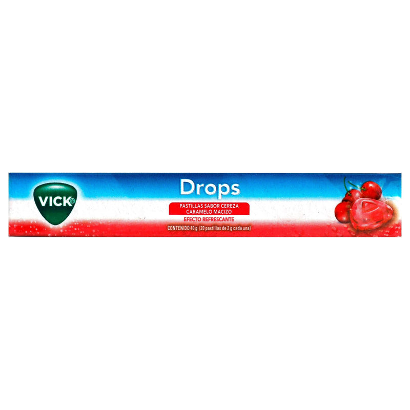 Vick Drops Cereza Pastillas 40G Con 20 - WeCare Pharma