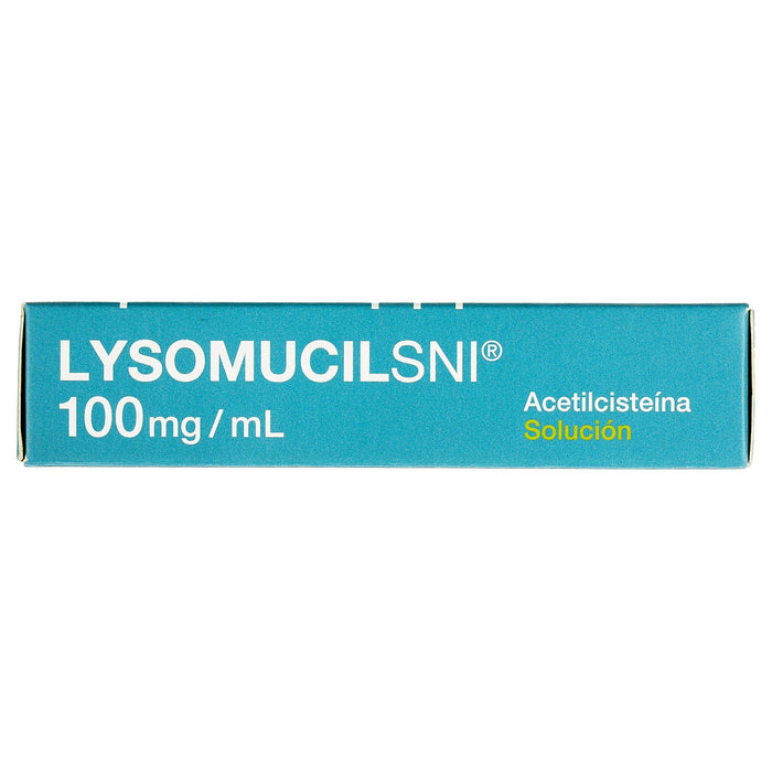 Lysomucil Sni 100Mg/3Ml Con 5 Ampulas (Acetilcisteina) - WeCare Pharma