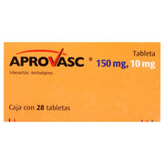 Aprovasc 150Mg/10Mg Con 28 Tabletas (Irbesartan/Amlodipino) - WeCare Pharma