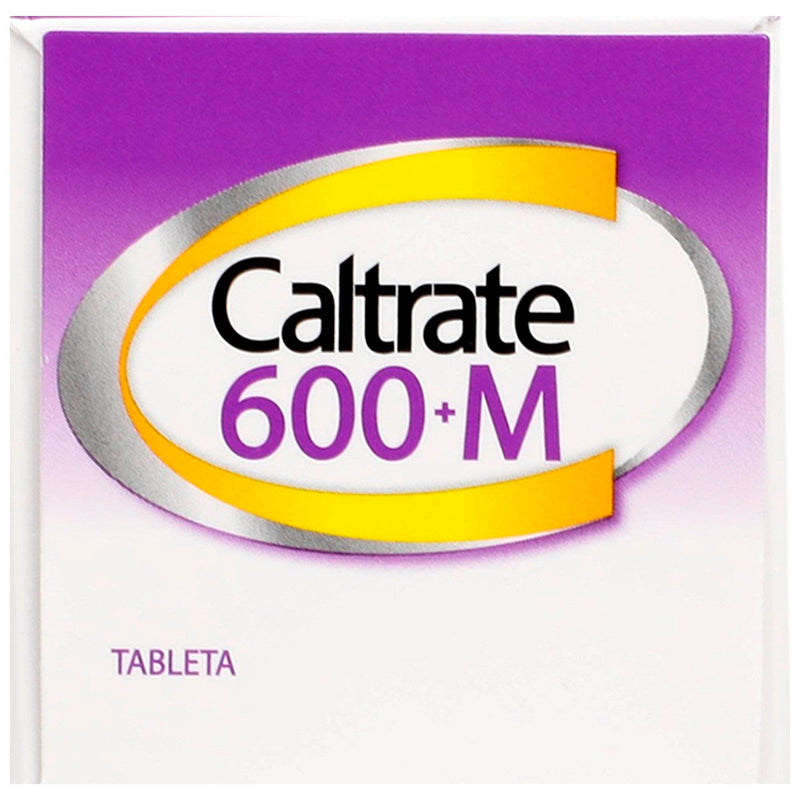 Caltrate 600+M Con 60 Tabletas (Vitamina D3/Minerales) - WeCare Pharma