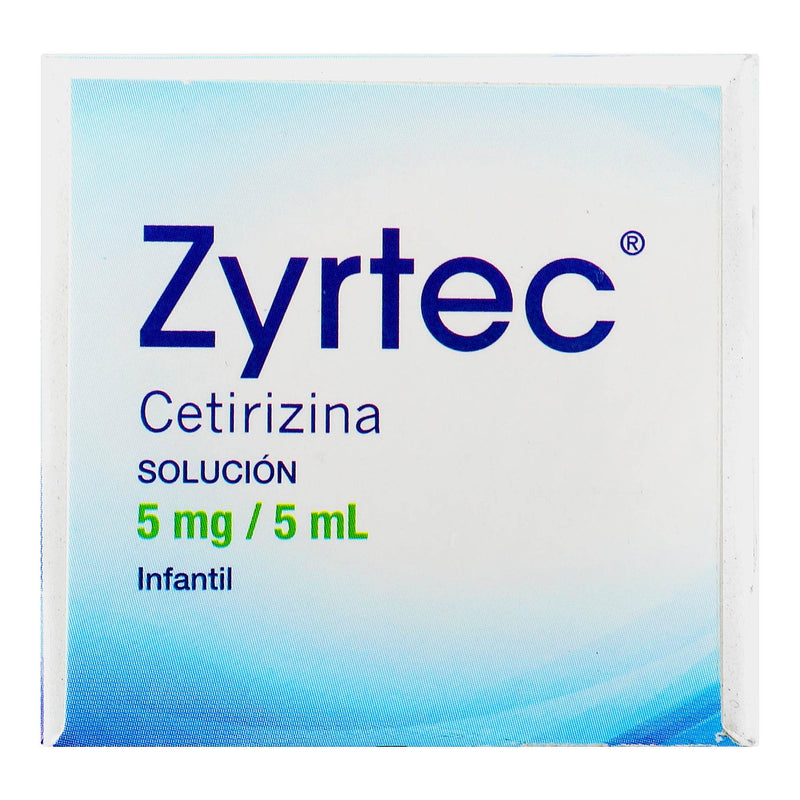 Zyrtec Solución 5Mg/5Ml 100Ml (Cetirizina) - WeCare Pharma