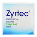 Zyrtec Solución 5Mg/5Ml 100Ml (Cetirizina) 5 - 7501088507120