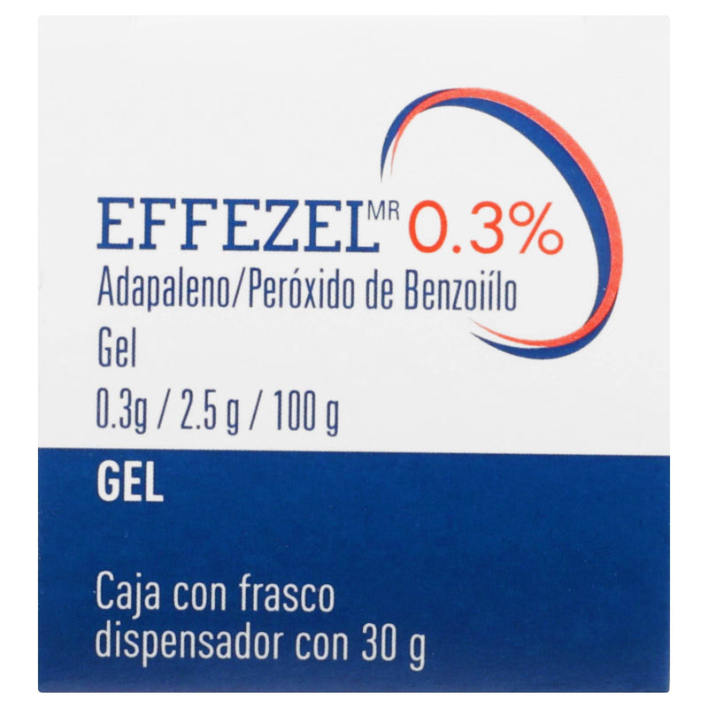 Effezel Gel 0.3G/2.5G/100G 30G (Adapaleno/Peroxido De Benzoiilo) - WeCare Pharma