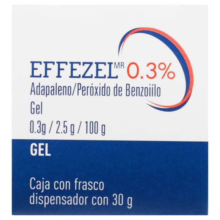 Effezel Gel 0.3G/2.5G/100G 30G (Adapaleno/Peroxido De Benzoiilo) 5 - 7502275470500