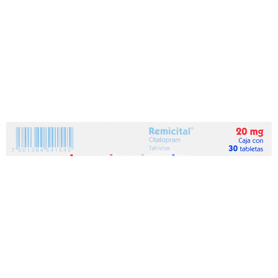 Remicital 20Mg Con 30 Tabletas (Citalopram) 6 - 7501384541545