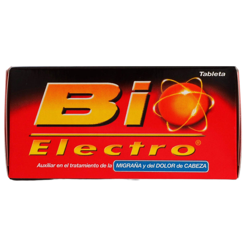 Bio Electro 250Mg/150Mg/65Mg Con 24 Tabletas (Ac Acetil/Paracetamol/Cafeina) - WeCare Pharma