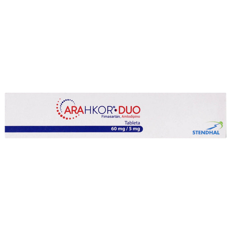 Arahkor Duo 60Mg/5Mg Con 30 Tabletas (Fimasartan/Amlodipino) - WeCare Pharma