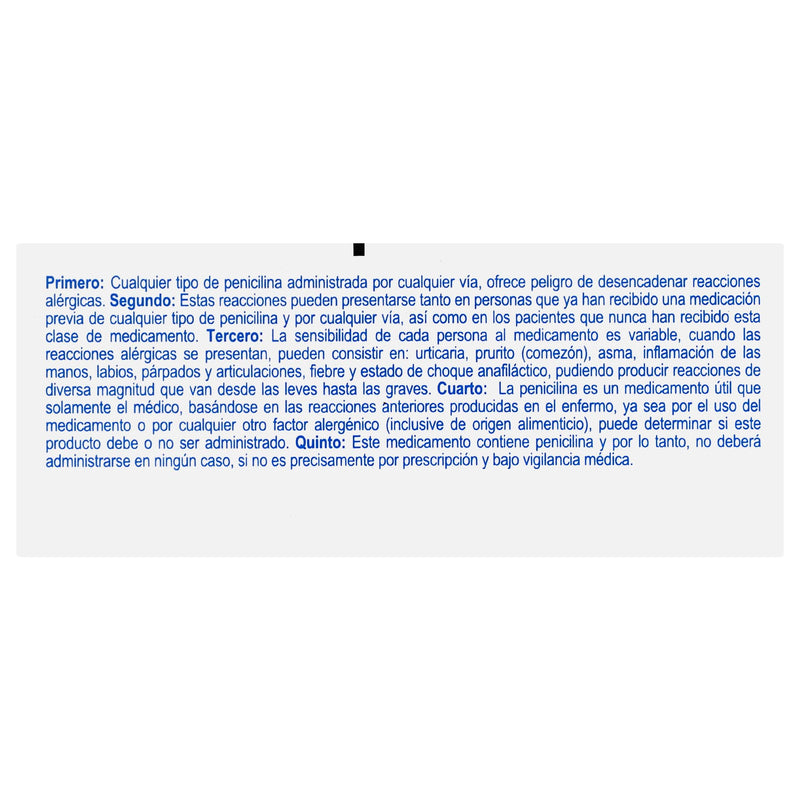 Penprocilina Frasco 400 000Unid Con 1 Ampulas (Bencilpenicilina Procaina/Bencilpenicilina) - WeCare Pharma