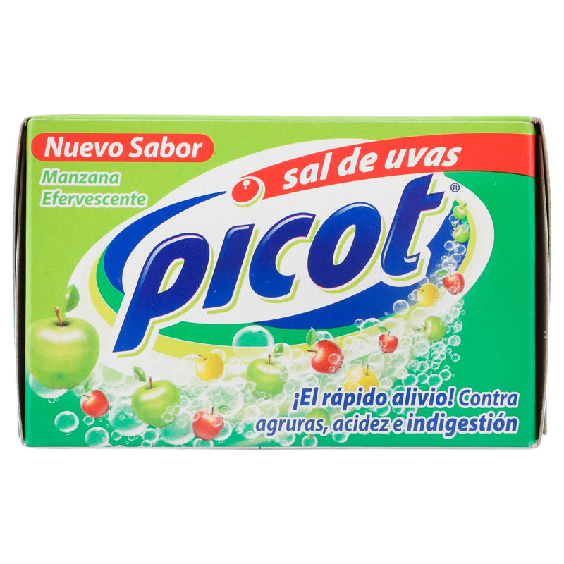 Sal De Uvas Picot Sobres 2.48G/0.21G/1.94G Con 10 Manzana (Bicarbonato/Ac Tartarico/Ac Citrico) - WeCare Pharma