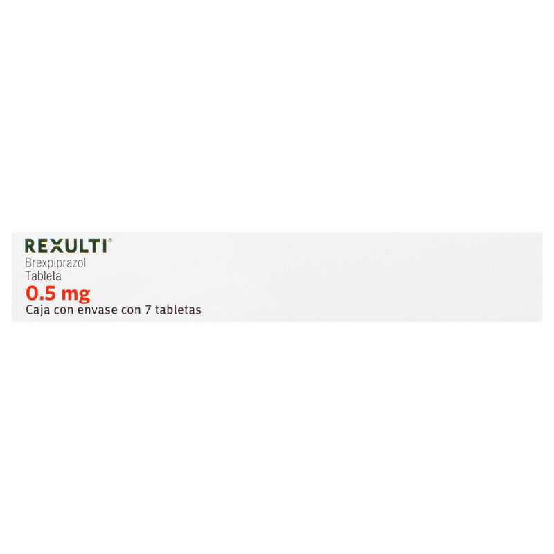 Rexulti (Bexpiprazol) Tabletas 0.5Mg Con 7 - WeCare Pharma