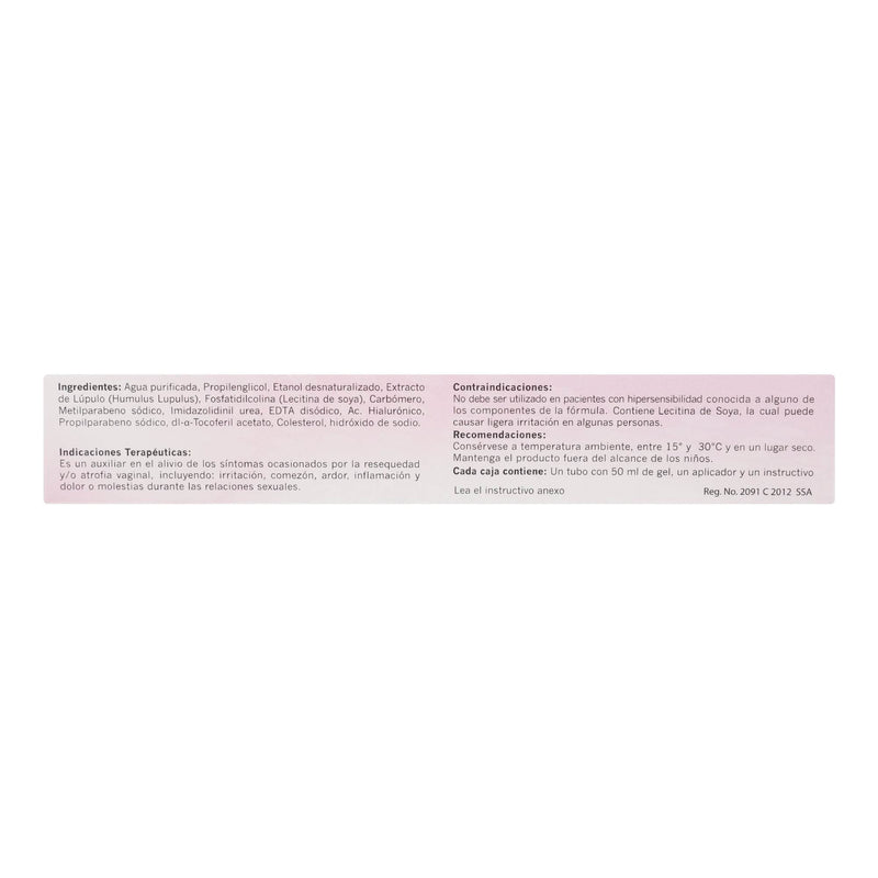 Gynomunal Hidratante Vaginal Gel 50Ml - WeCare Pharma