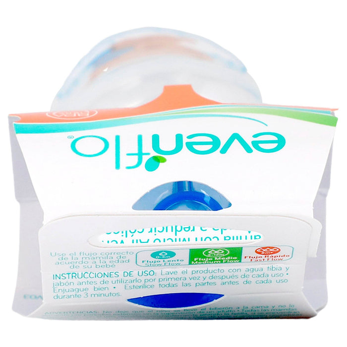 Biberon Dreams Flujo Medio 8Oz Evenflo - WeCare Pharma