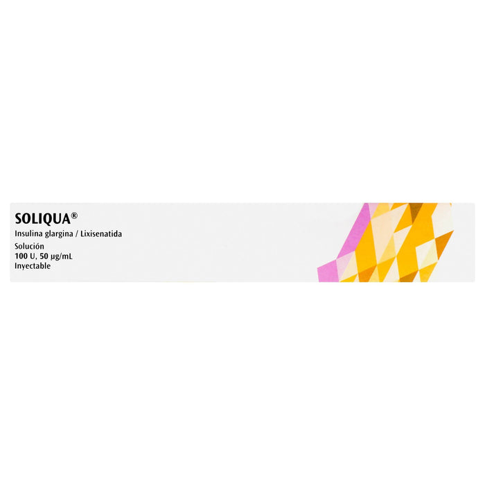 Soliqua Pluma 100Unid/Ml 3Ml Con 1 (Insulina Glargina) - WeCare Pharma