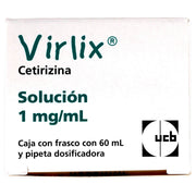 Virlix Infantil Solución 1Mg/Ml 60Ml (Cetirizina) - WeCare Pharma